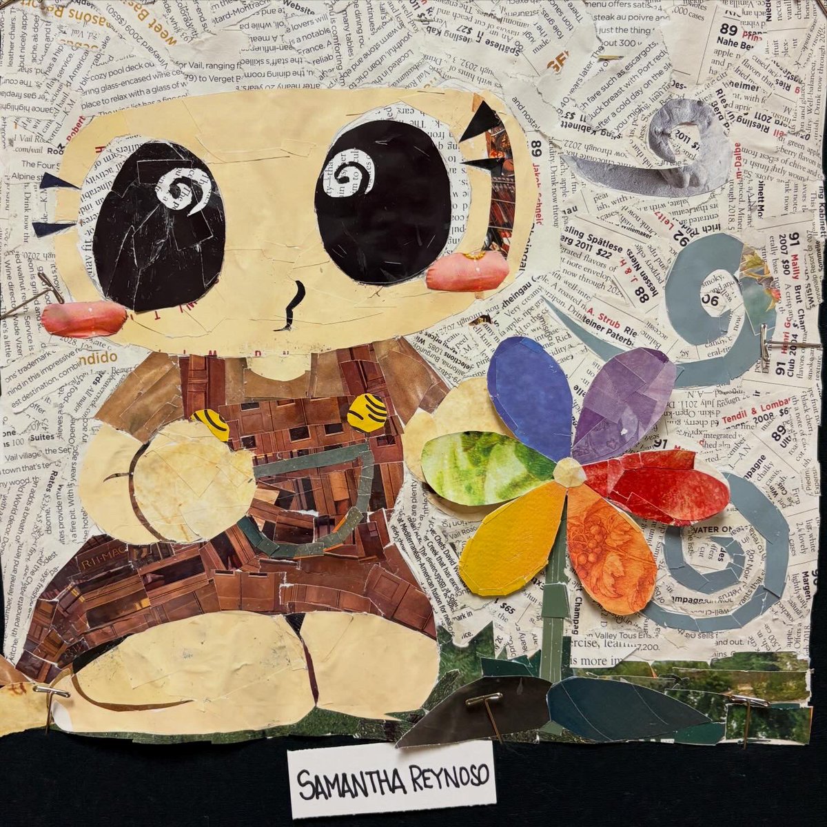 ArtWaggoner's tweet photo. Intro to 2D artists with their Text to Collage projects. https://t.co/7EgxQPN1yN