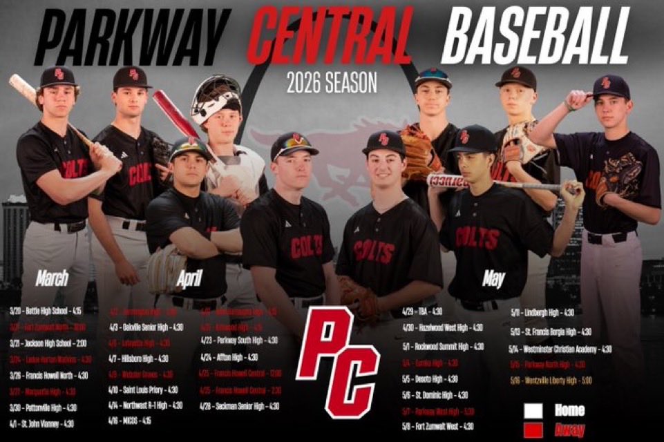 PCColtsBaseball's tweet photo. 2026 Schedule #EHT #RP https://t.co/t7a2yXgQ6k