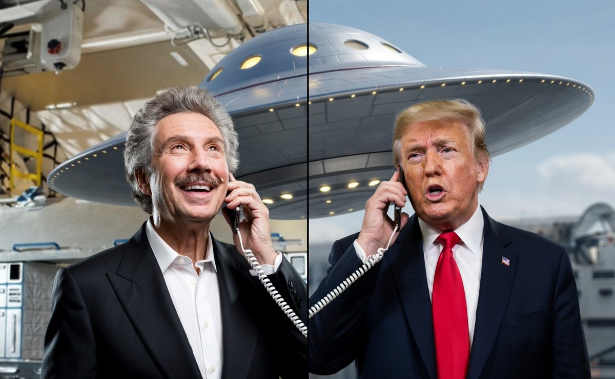 Robert Bigelow (AAWSAP) podría ser la fuente de Mark Christopher Lee, y otros, en su afirmación de que el próximo 4 de julio, Donald Trump en el discurso a la nación haría una "divulgación parcial, muy parcial" sobre el tema OVNI... ¿Realidad o confusión?
