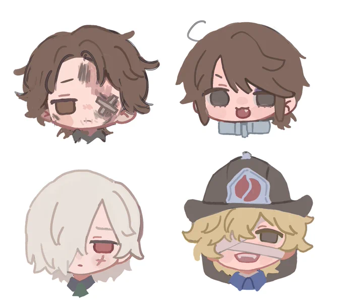 Doodle i saw they have a group together cuz they … have one proper exposed eye LOL