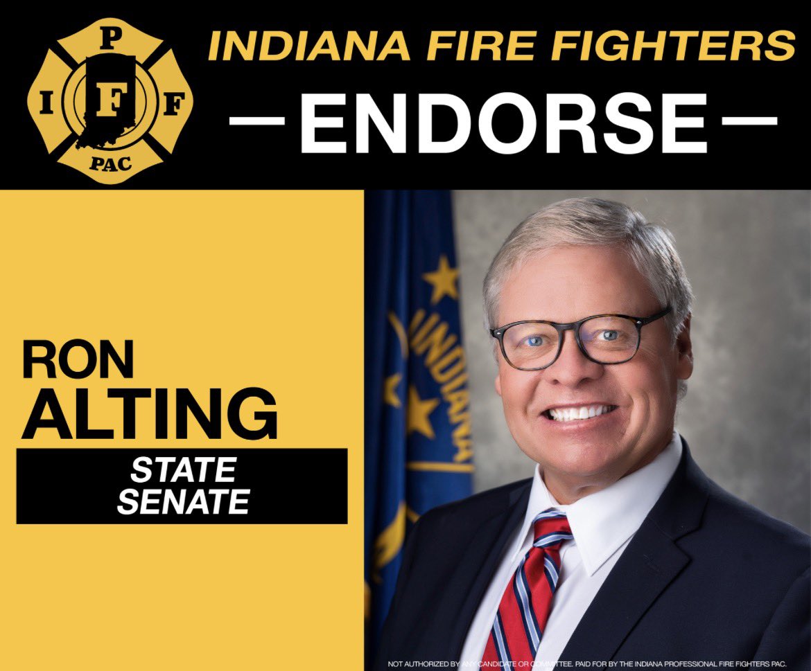 Senator Ron Alting tweet media