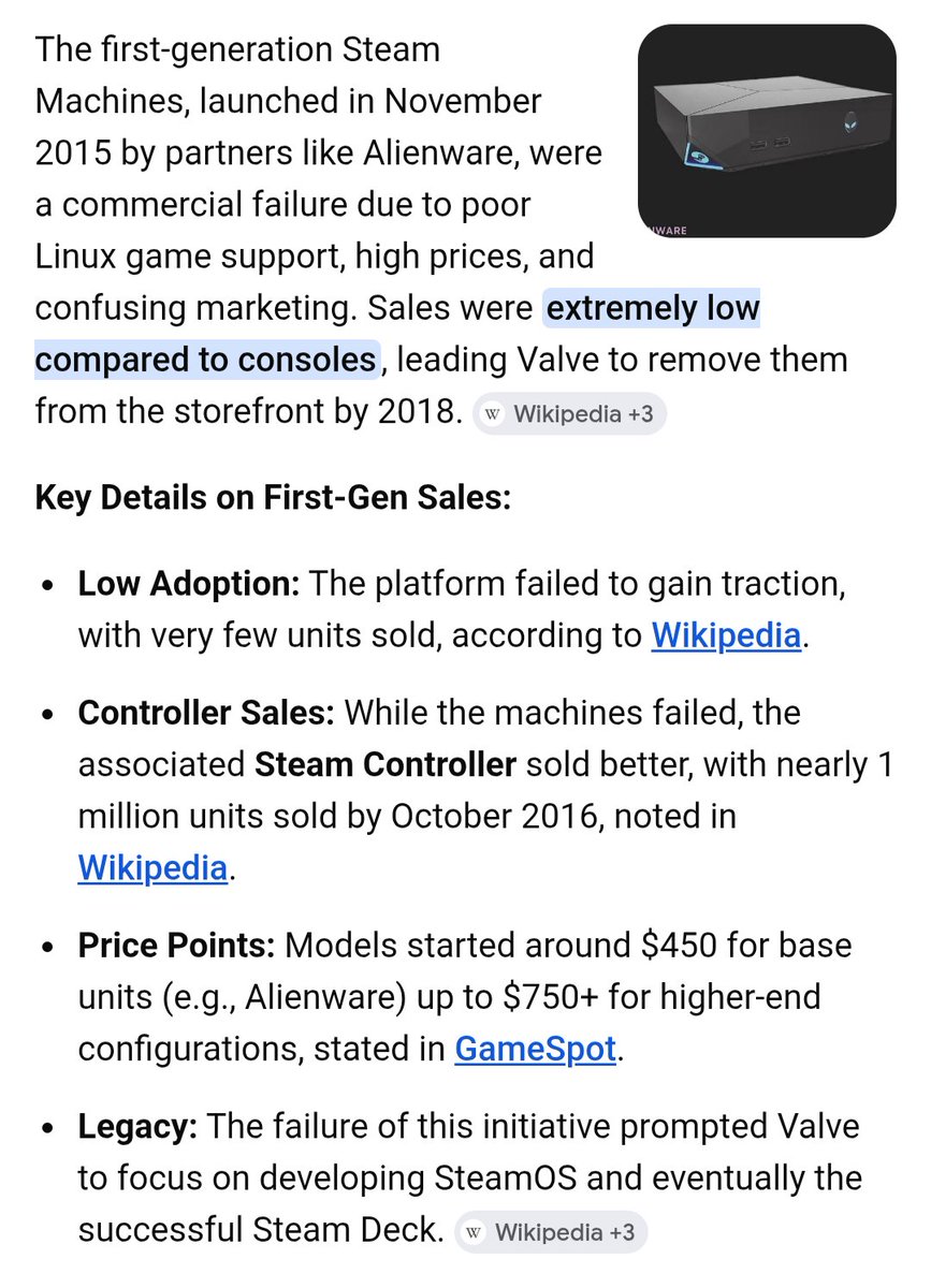 Quakeguy316's tweet photo. No wonder #IGN going from pushing a false narrative to want Xbox to have a W because of the #xbox helix. Now they think valve is the competitor to #playstation they can't make this crap up. Even the first gen steam machine did not sold well https://t.co/uOYfIvGHTO