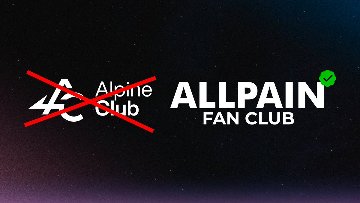 Allpain Fan Club tweet media