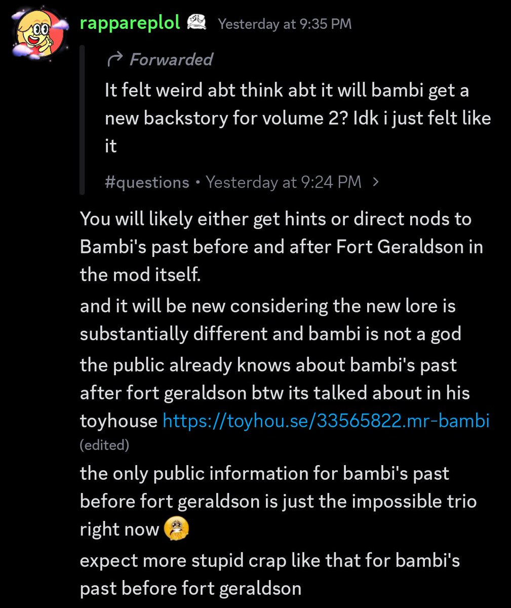 Dave and Bambi Updates tweet media