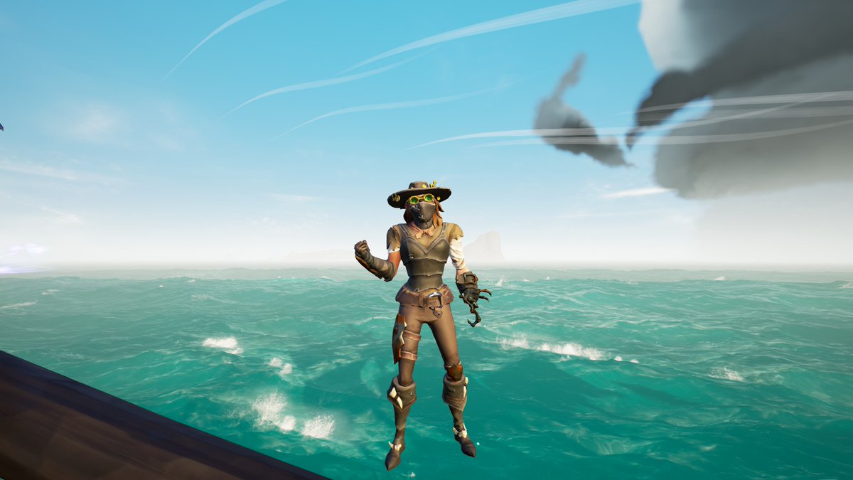 jostaahh's tweet photo. @SeaOfThieves #StyleOfThieves Theme: Insectoid

Loosely inspired by Hopper from A Bug's Life https://t.co/ffocCWLe2b