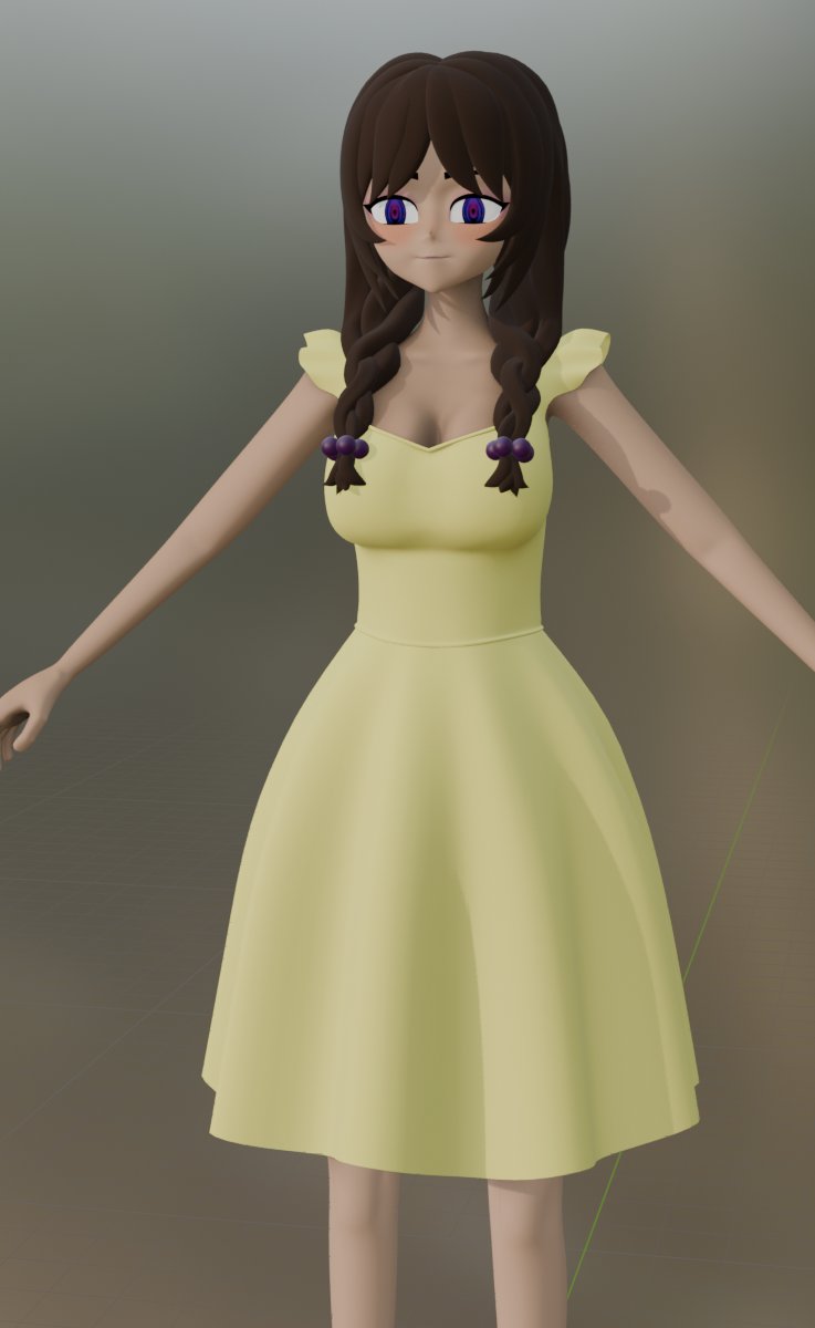 I'm not great at clothing, but I've made a few simple outfits for the customizable model! Should be good enough for testing clothing customization features.