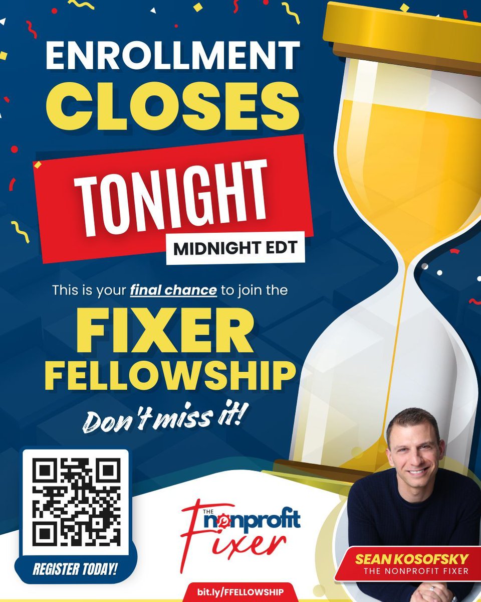 Sean Kosofsky, The Nonprofit Fixer tweet media