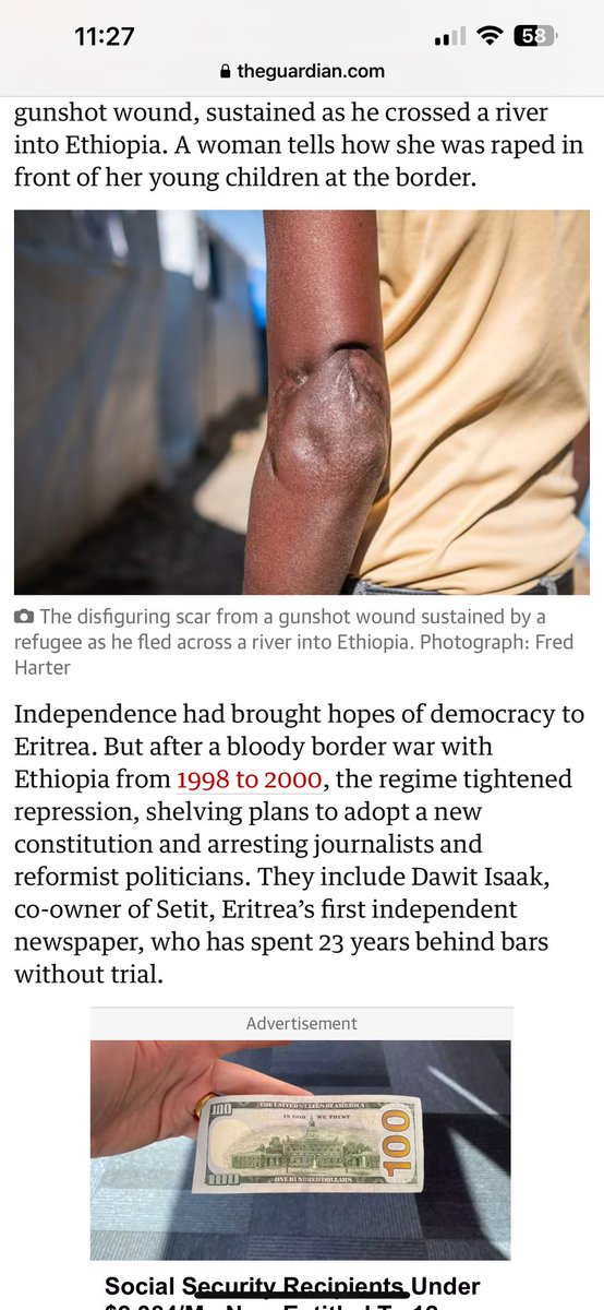 ElizabethTecle's tweet photo. Eritrean dictator cruelty has no bounds ‼️15 stolen years for drawing truth. #Eritrea’s brutal regime jails artists, journalists & thinkers without charge. Today one is free, but many others remain forgotten behind prison walls. Justice delayed is justice denied! #IsayasmustGo #BlueRevolution #RegimechangeInEritrea #EBRF