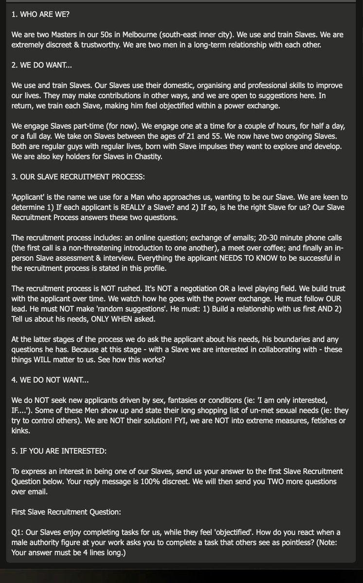 TWO MASTERS (MELBOURNE) 😈🔑😈🔞 tweet media