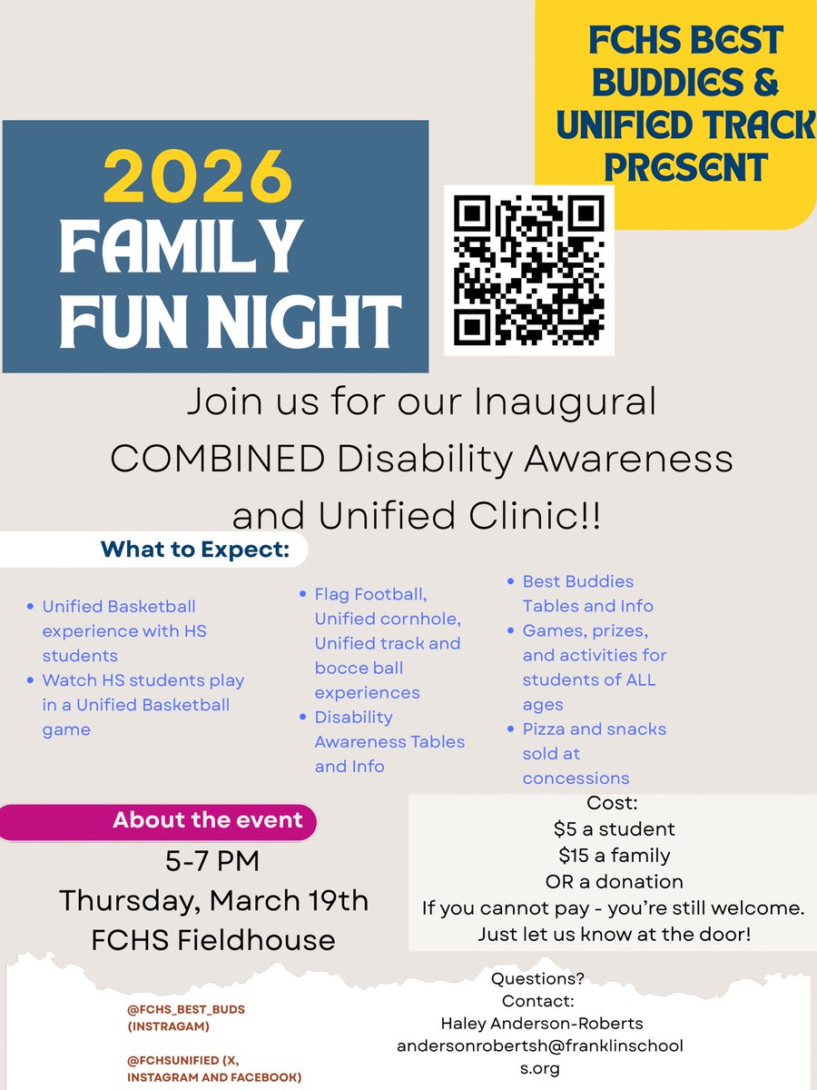 FCHS Unified Track tweet media