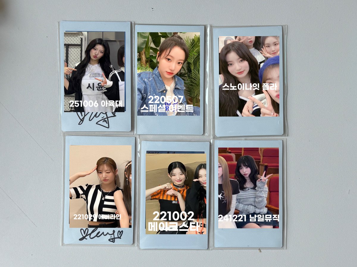 Axbk4's tweet photo. Wts 빌리 하루나 시윤 싸인폴라 양도합니다
Sell Billlie haruna siyoon signed polaroid
 
Paypal / ems ⭕️
Each 6.0

DM / KKT
https://t.co/xaCEpdJqrx

메이크스타 디마뮤 신나라 링바이링 에버라인 포카 문수아 츠키 하람 수현 하루나 시윤 션 애플뮤직 케타포 포토카드 양도 링마벨 pc 싸폴 https://t.co/utLszOWML1