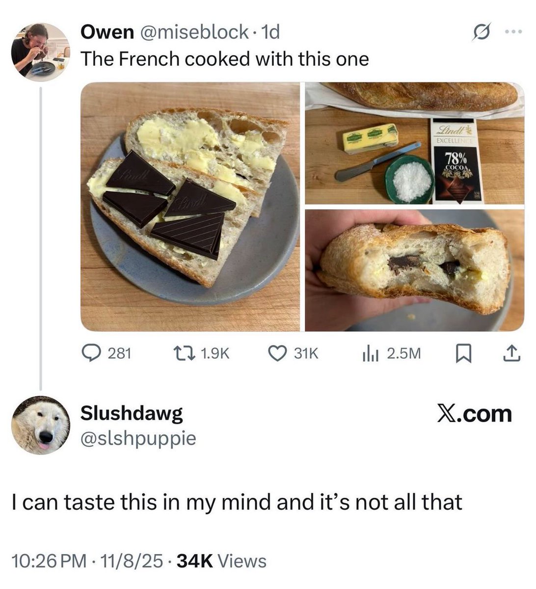i like food tweet media