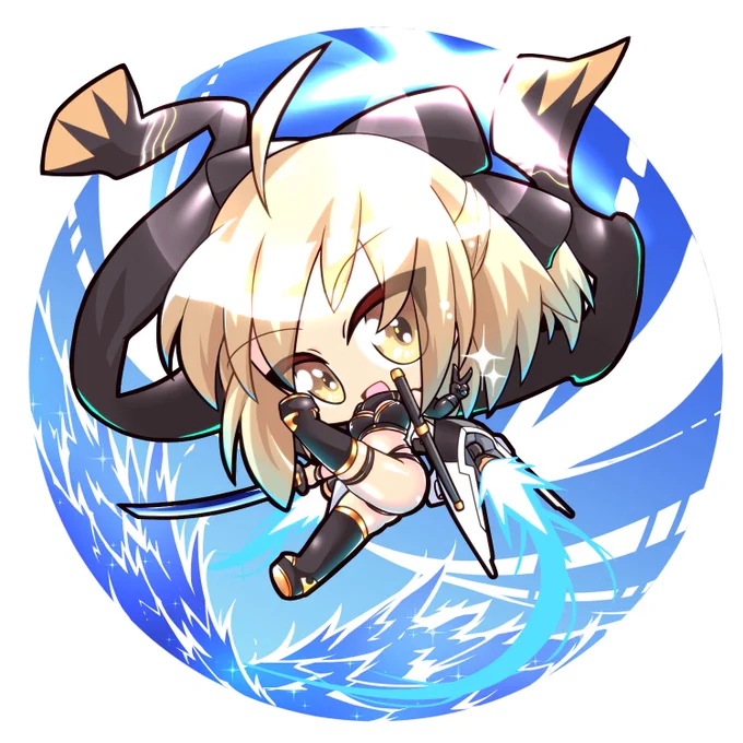 #FGO 新選組の日らしい。新選組と言えばジェットで飛行する沖田総司が有名ですよね