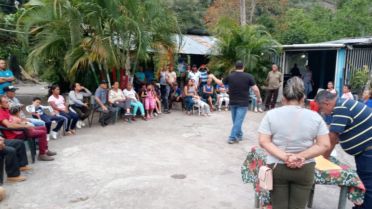 12 Marzo | Conversatorio con nuestras estructuras políticas en el sector Centro, Parroquia San Francisco, Municipio Acosta. ¡Seguimos!