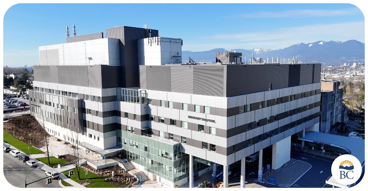 BowinnMa's tweet photo. The new Health Care Pavilion &amp; Support Facilities Building and expanded facilities are now open in #Burnaby, improving access to emergency, maternity &amp; mental health services🏥 @Josie_Osborne @ReahArora @AnneKangBurnaby @routledge_janet @PaulchoiBC
https://t.co/9rN5JZfJFF https://t.co/xqORWb35h0