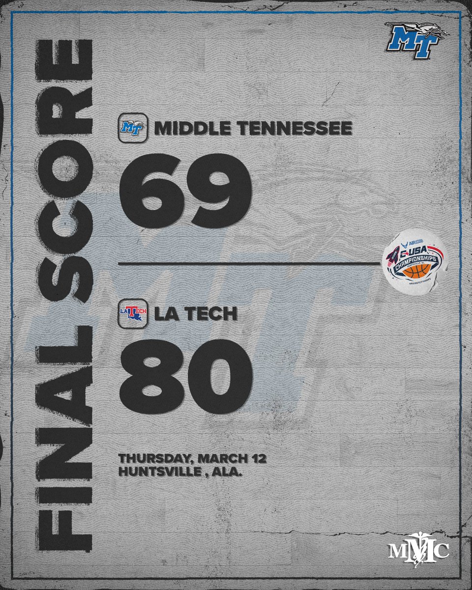 Middle Tennessee Men's Basketball tweet media