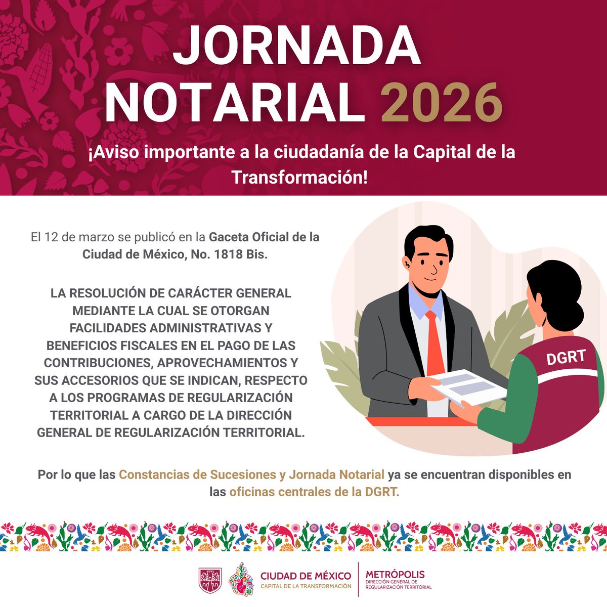 dgrt_cdmx's tweet image. #DGRT | 𝗜𝗻𝗳𝗼𝗿𝗺𝗮
#CDMX #Metrópolis