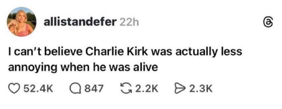 Charlie kirk tweet media