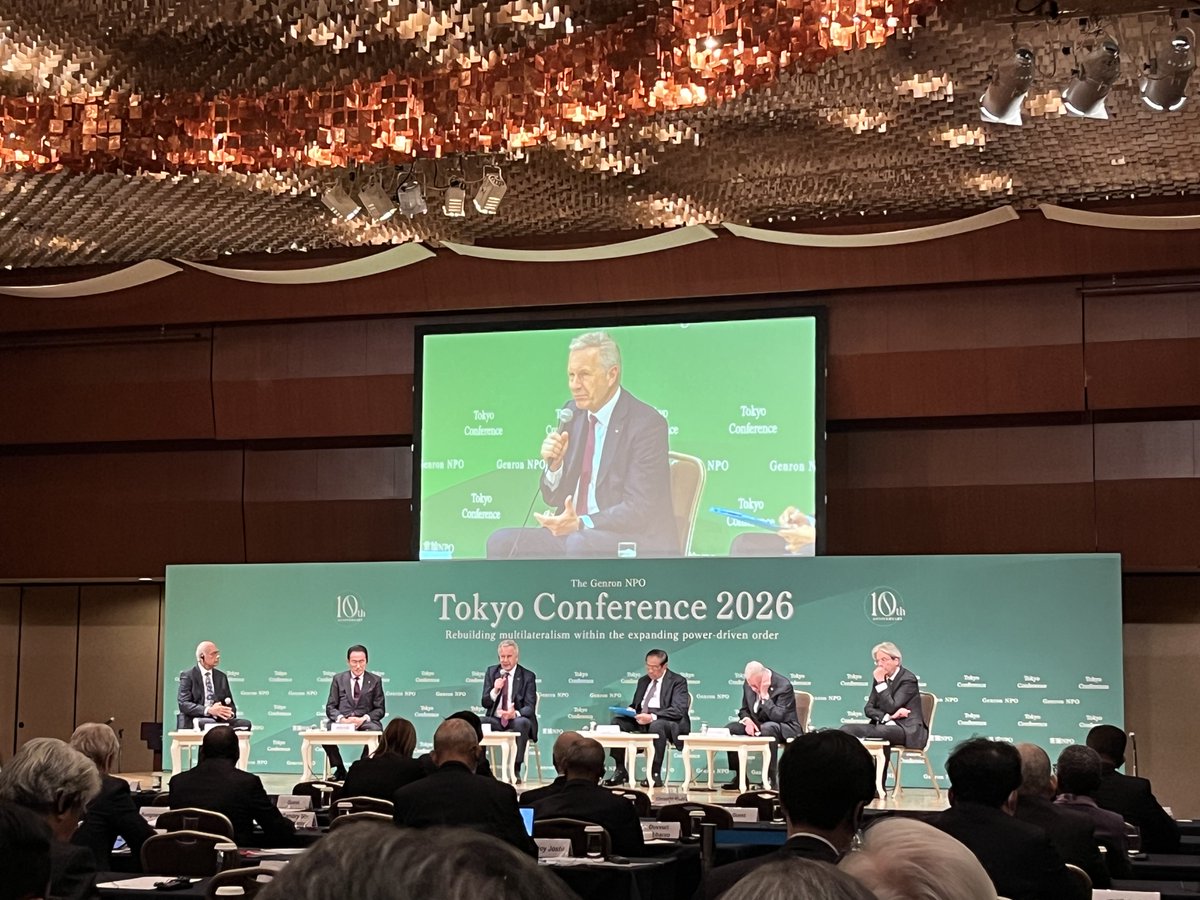 一昨日、言論NPO主催の東京会議に出席しました。

各国の専門家やリーダーが、分断が進む国際社会と平和の行方について議論する場でした。
多くの人が現在の世界情勢について、国家間がどう協力すべきかを真剣に議論している姿に勇気づけられました。