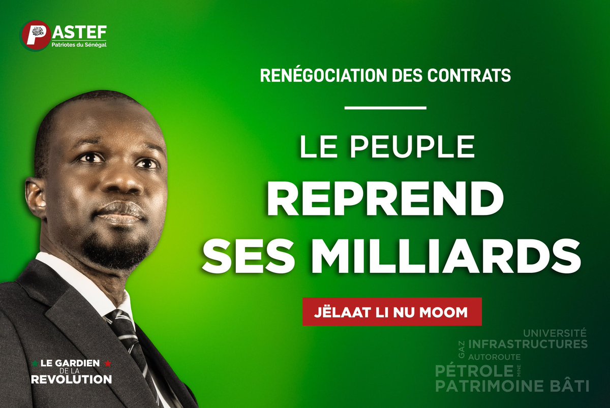 Le Projet Pastef tweet media