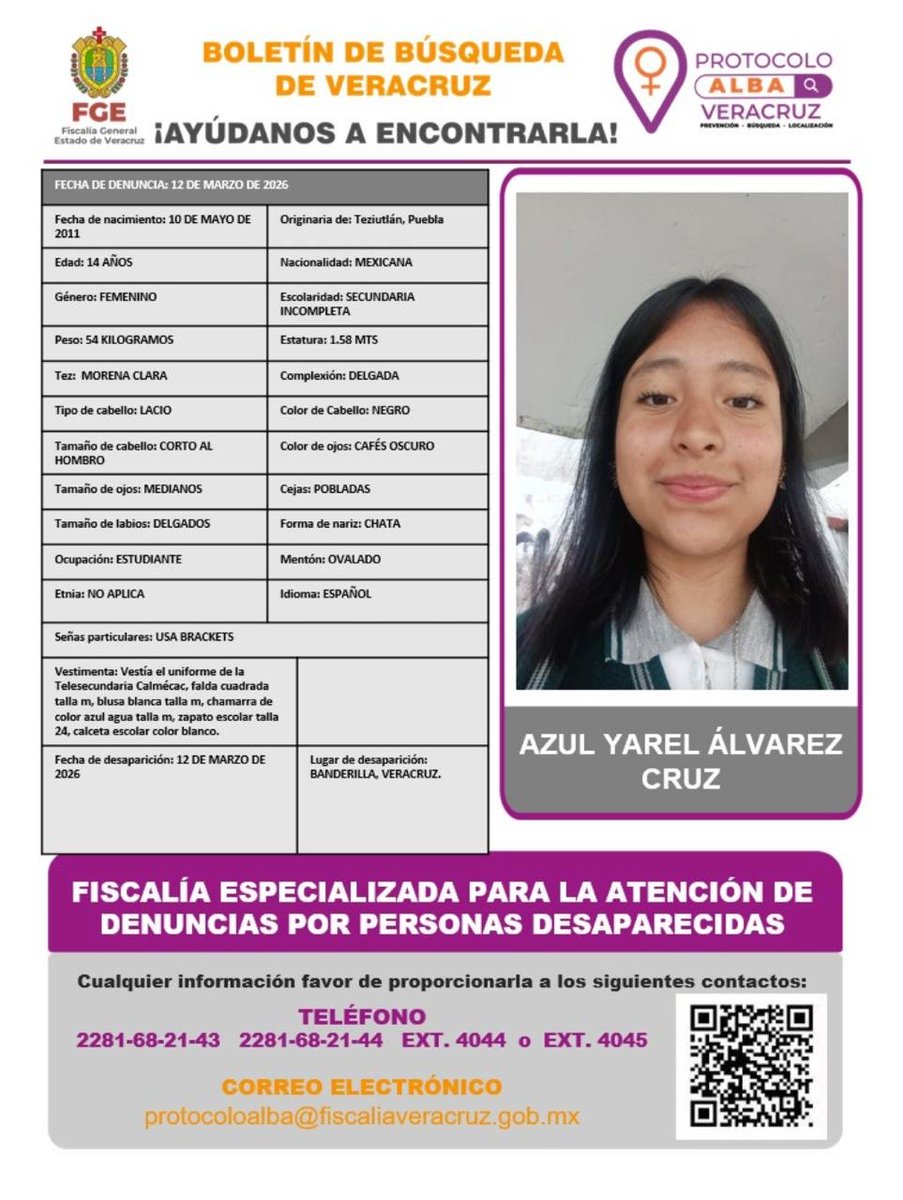 Protocolo Alba Fiscalía Veracruz tweet media