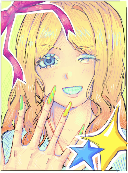 kiyoka!! was originally gonna have kizuna too but i couldnt get her right.. #dra