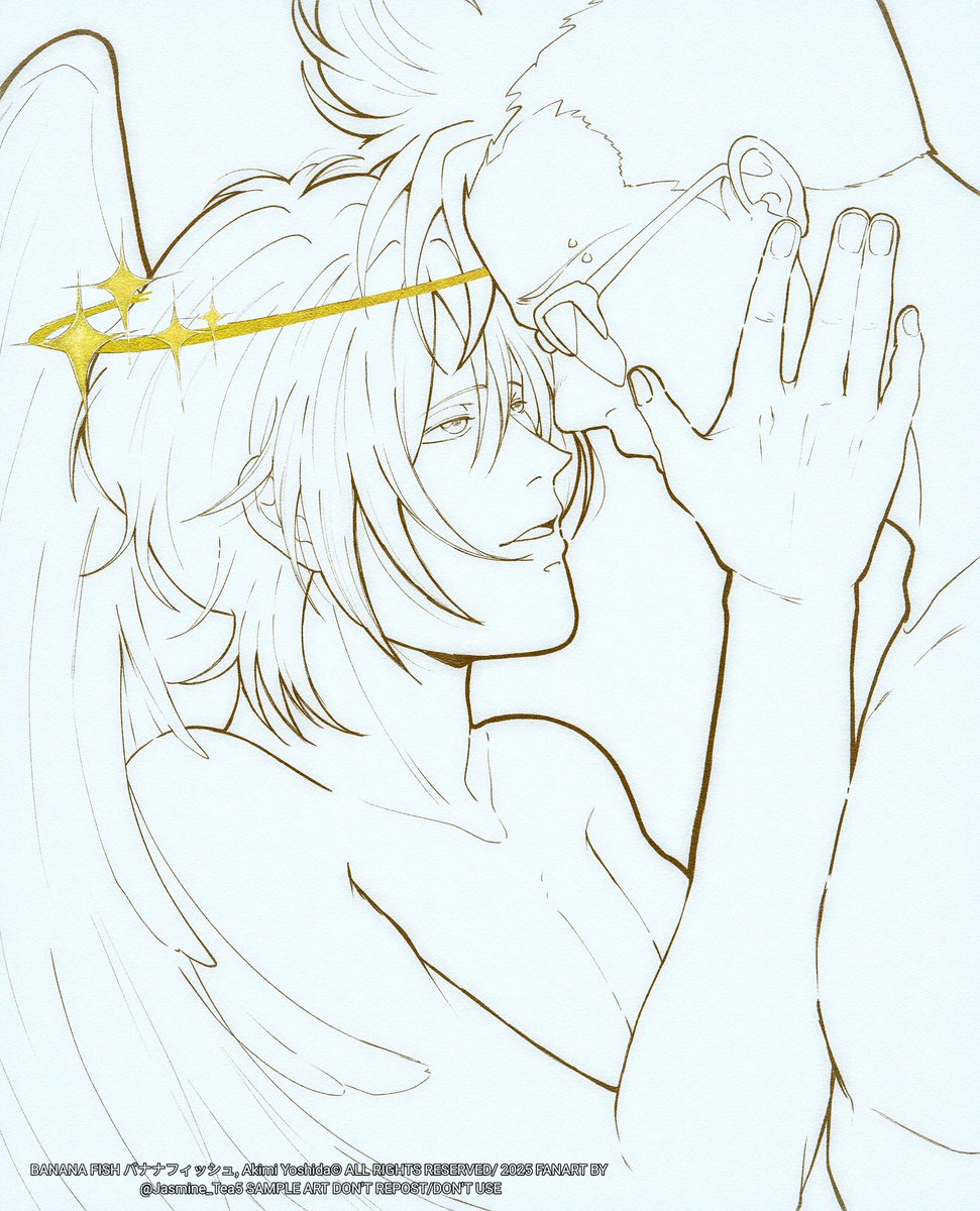 Jasmine_Tea5's tweet photo. Ya decidí que terminaré solamente el que se haga viral :) y para no frustrarme por mi bajo alcance, solamente haré sketches limpios ✌🏻❤️
2/?

#bananafish #bananafishfanart #ashlyx #shorterwong #shorash https://t.co/fmbKI3Tdym