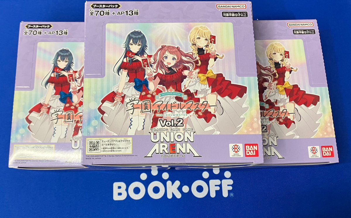 トレカ販売情報】 #ユニオンアリーナ #学マス 学園アイドルマスター