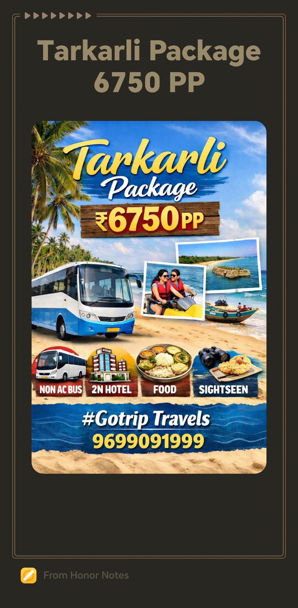 gotripmumbai's tweet photo. #tarkarli #travel #holidays #Gotriptravels https://t.co/FaoZBRg33R https://t.co/JtylQhzcb6