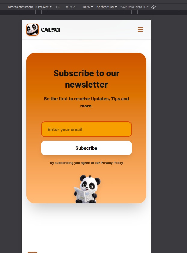 Ayushdev_01's tweet photo. It's 6.30 am and I almost completed the development of figma design for CalSci 
@mannupaaji @kirat_tw @figma https://t.co/lqGEAA2ZVM