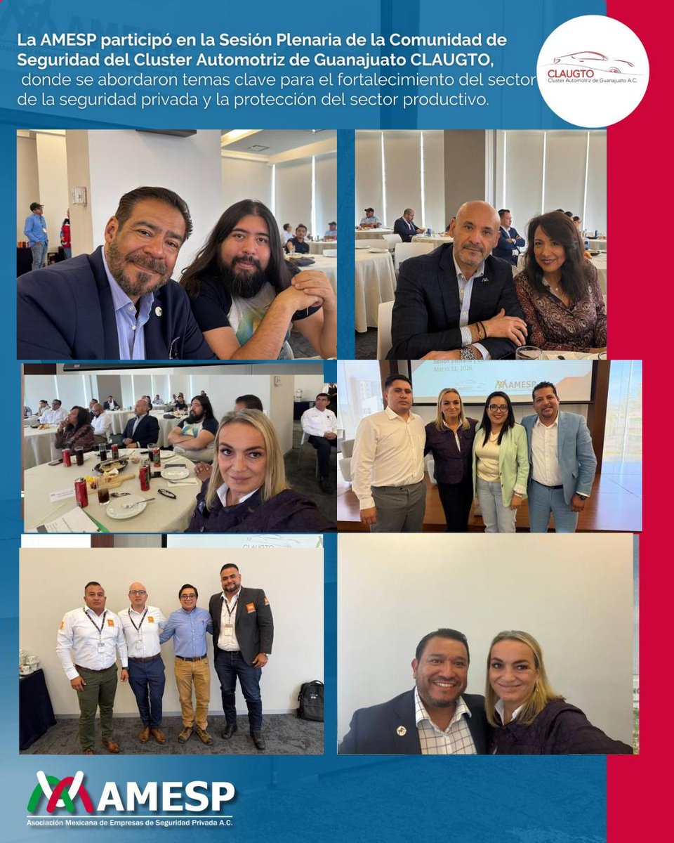 AMESP_oficial's tweet photo. Con la participación de: @servisegdaniel @lbarranon Richard Sotomayor
Alfredo Nieto
La sesión fue moderada por la Lic. @vtorreslanda Directora General de AMESP.
#AMESP #SeguridadPrivada #CLAUGTO #Seguridad #Profesionalización #SeguridadPatrimonial https://t.co/gIBkuhR8mc