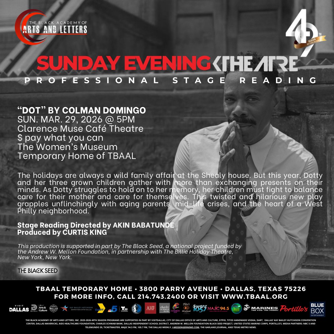 The Black Academy of Arts and Letters, Inc. tweet media