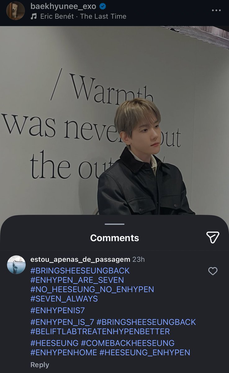 he can’t even join his own group man