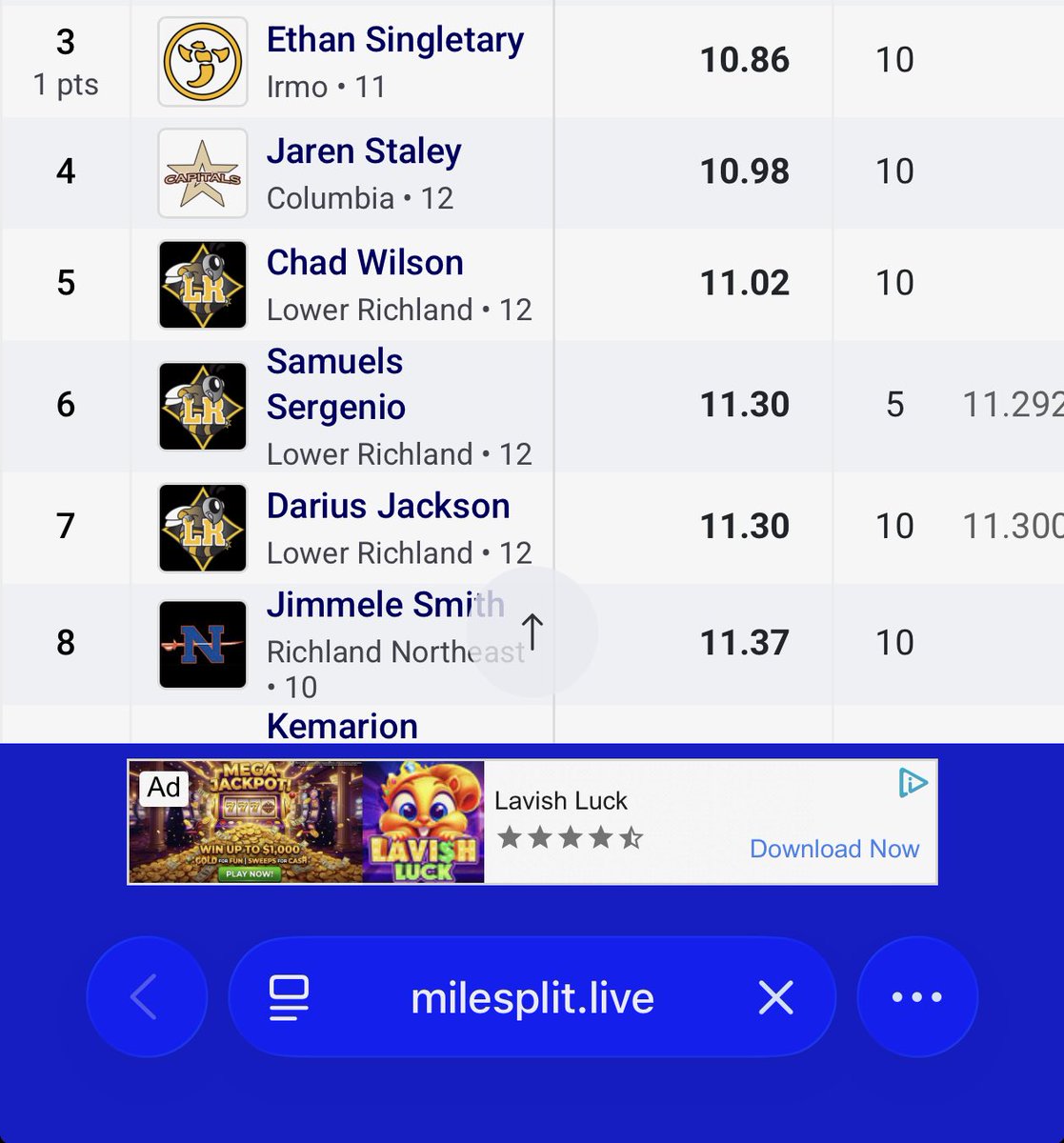 Ethan Singletary tweet media