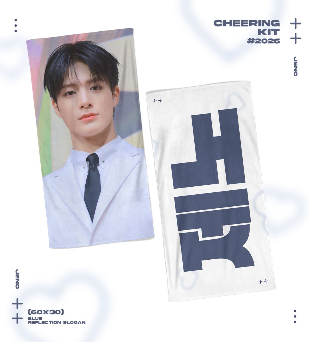 𝟐𝟎𝟐𝟔 𝐂𝐇𝐄𝐄𝐑𝐈𝐍𝐆 𝐊𝐈𝐓 𝐅𝐎𝐑 𝐉𝐄𝐍𝐎

ᴡɪʟᴅꜰɪʀᴇ_𝟢𝟦𝟤𝟥

🇰🇷 현장 수령 ~03/16
forms.gle/AwGojcd5gQK65n…

⁃ G.O 주문은 DM 부탁드립니다.
⁃ RT 추첨을 통해 2분께 원하시는 슬로건 드립니다.

#제노 #JENO #ジェノ