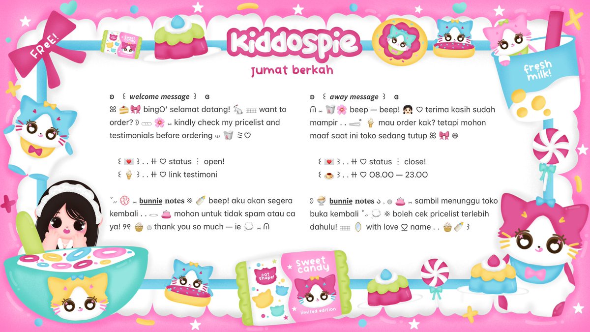 ⠀
⸝⸝ ꕤ  𓈄 𓈒  help rt? thank you! ☘️

💭  ☆̲ ◞ₓ˚ 🥣 halo teman—timun!  𓏲 ﾟ。。𖢷 kak qai <a href="/qai_store/">⋆˚✿˖° qai 1200+ testi</a> mau bagiin 🧁🌸 ⊂⊃ 4 FREE BUNDLE WELCOME &amp; AWAY ◎ syaratnya gampang banget ៶៲៸ ⓘ 👛 scroll for more!  ✋🏻 𖠗 ៸ 🍭🎀 ♡

៸៸ 💌 യ #zonauang #zonaba ꒱