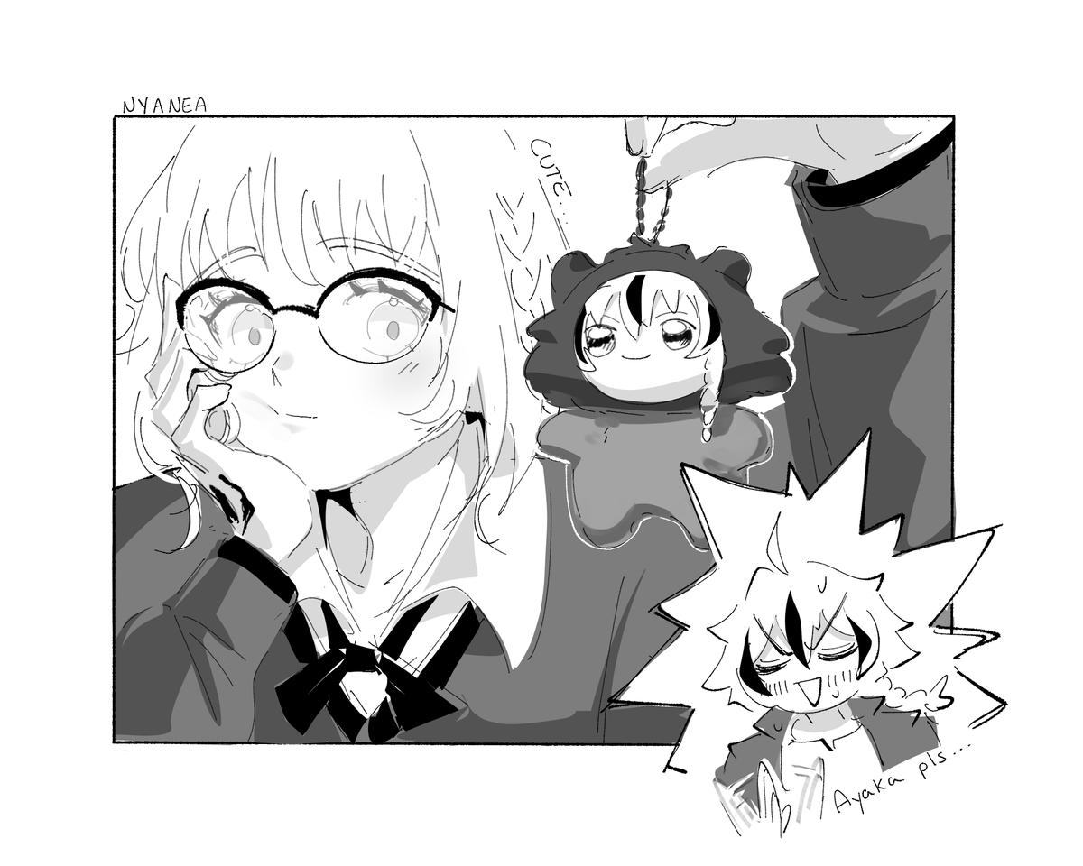 nya_nea's tweet image. mini saber

#リチャアヤ #strangefake #richaya