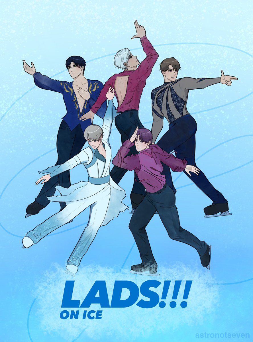 astronotseven's tweet photo. lads on ice! https://t.co/ZFA7TbF6z8