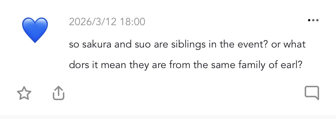 Oh no anon, in the story they’re childhood friends and come from a ‘family of counts’ basically they’re nobility 🏰✨