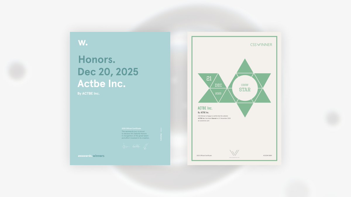 ACTBE Inc.｜株式会社アクトビ tweet media