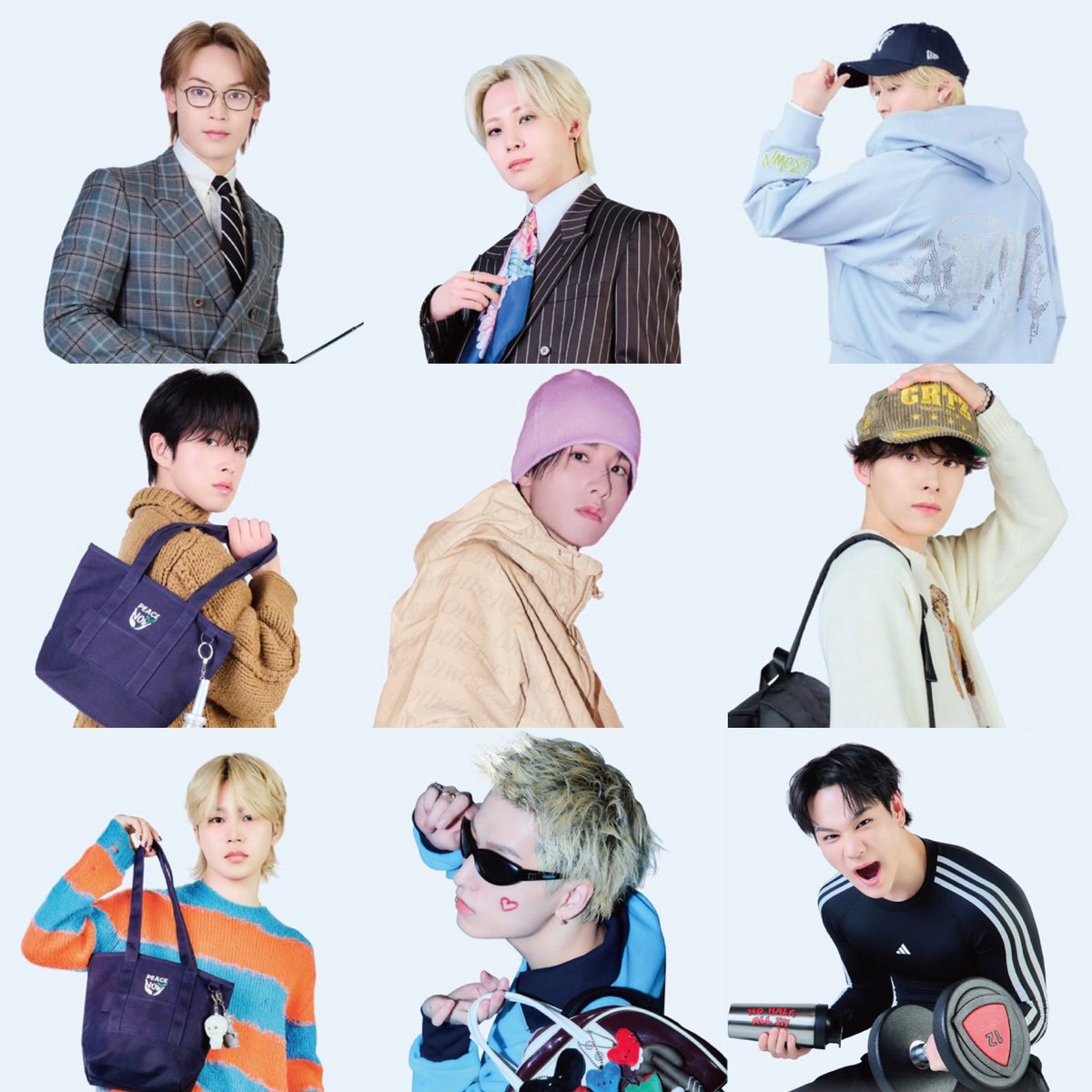 メンバープロデュースのグッズもいいけどこのビジュもめちゃ好き😍
あれもこれもほしい🤣