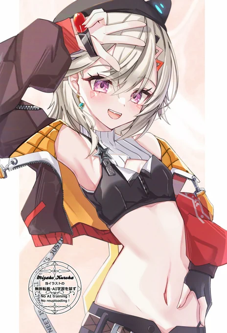 #引き小森画 初描きめとちゃん