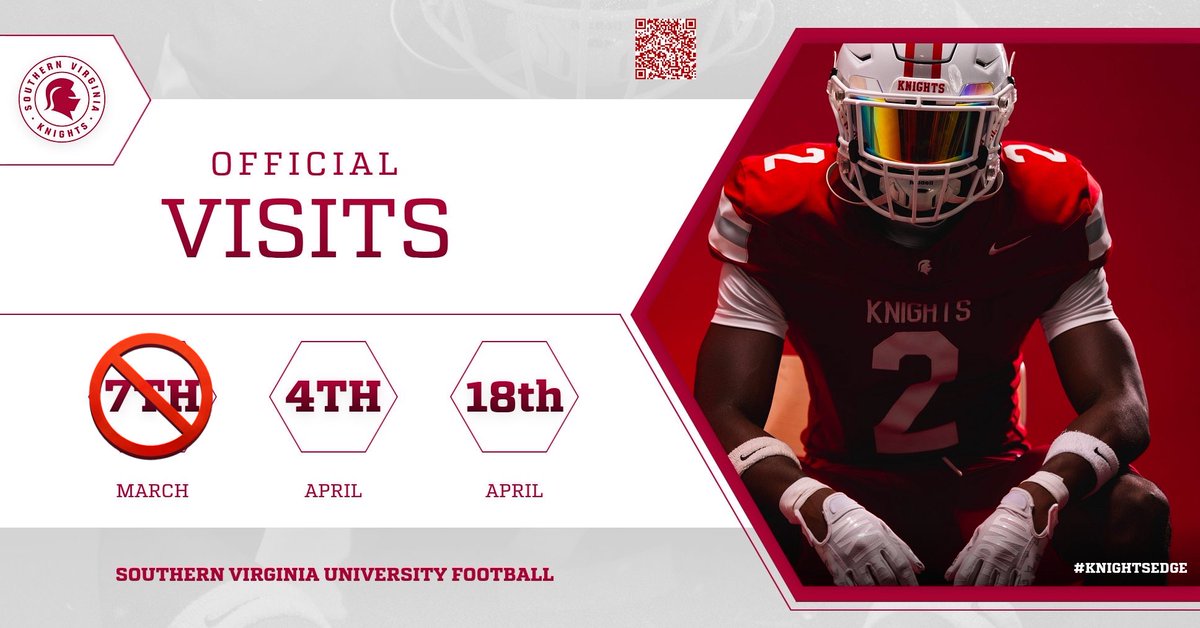 Athletes. 🚨 
I am still in search for D-Linemen who want to compete at an elite level. If you are a D-Lineman and have interest in joining a football program on the rise! SVU may be the place for you! HMU about official visits! Come visit SVU!
#knightsup ⚔️🛡️🏈