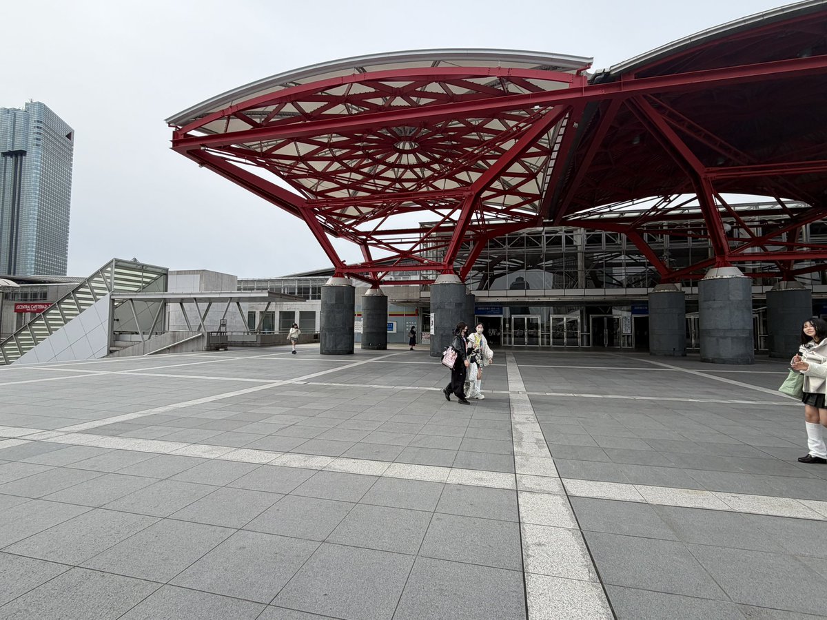 現地着です！
ここにいます！寒い！