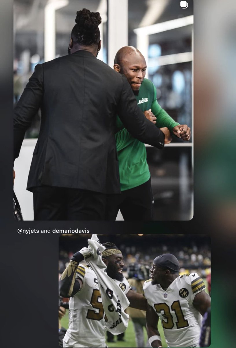 Happy that Demario and Banjo get reunited. Both locker room leaders for that 2018 team