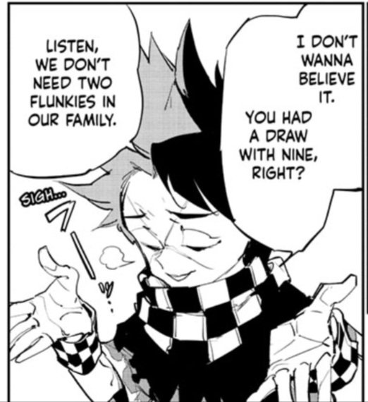 marukrawler's tweet photo. i like how the older siblings are pretty chill with nine despite her being the weakest but the younger ones have the craziest superiority complex and will absolutely bully her for it lolol https://t.co/k3DBnrWBHh