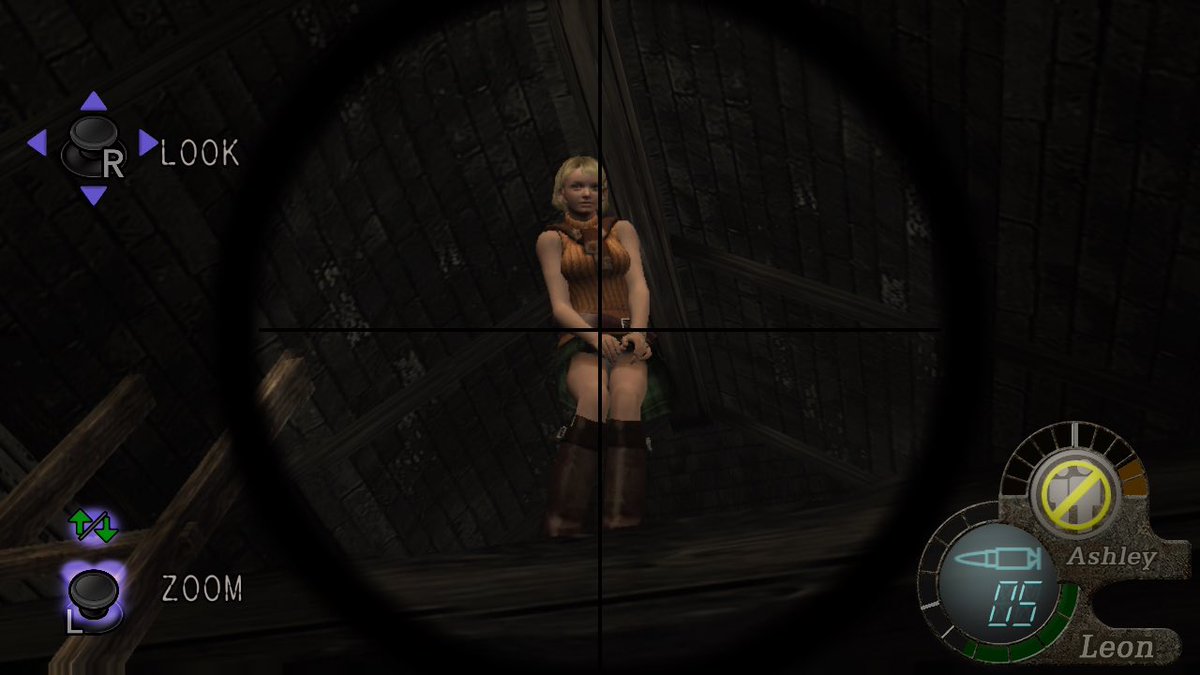 YxyU__'s tweet photo. RE4じゃなくてオリジナルの4を始めたよ‼️ https://t.co/wO394NV6Ky
