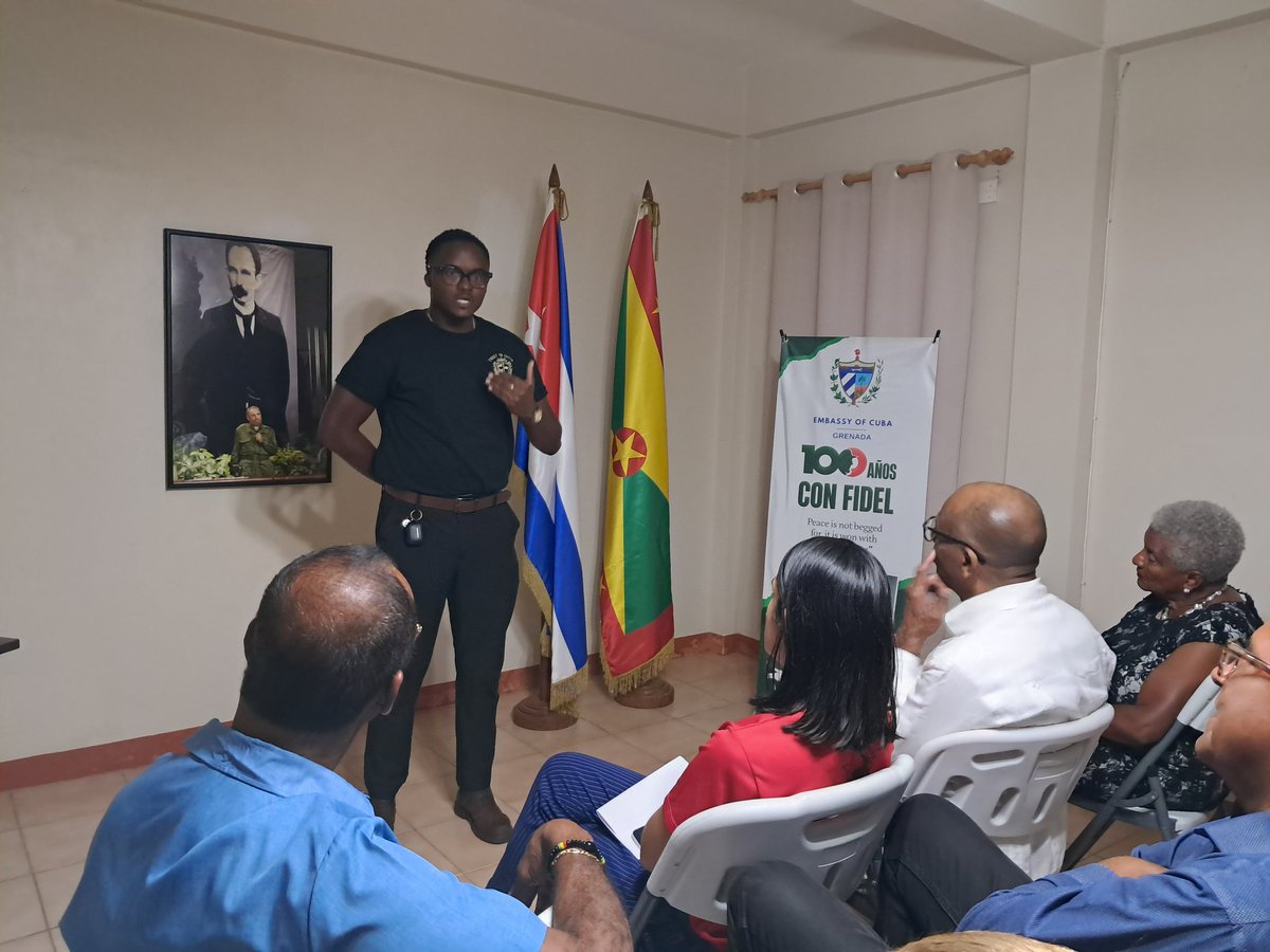 EmbaCuba Granada tweet media