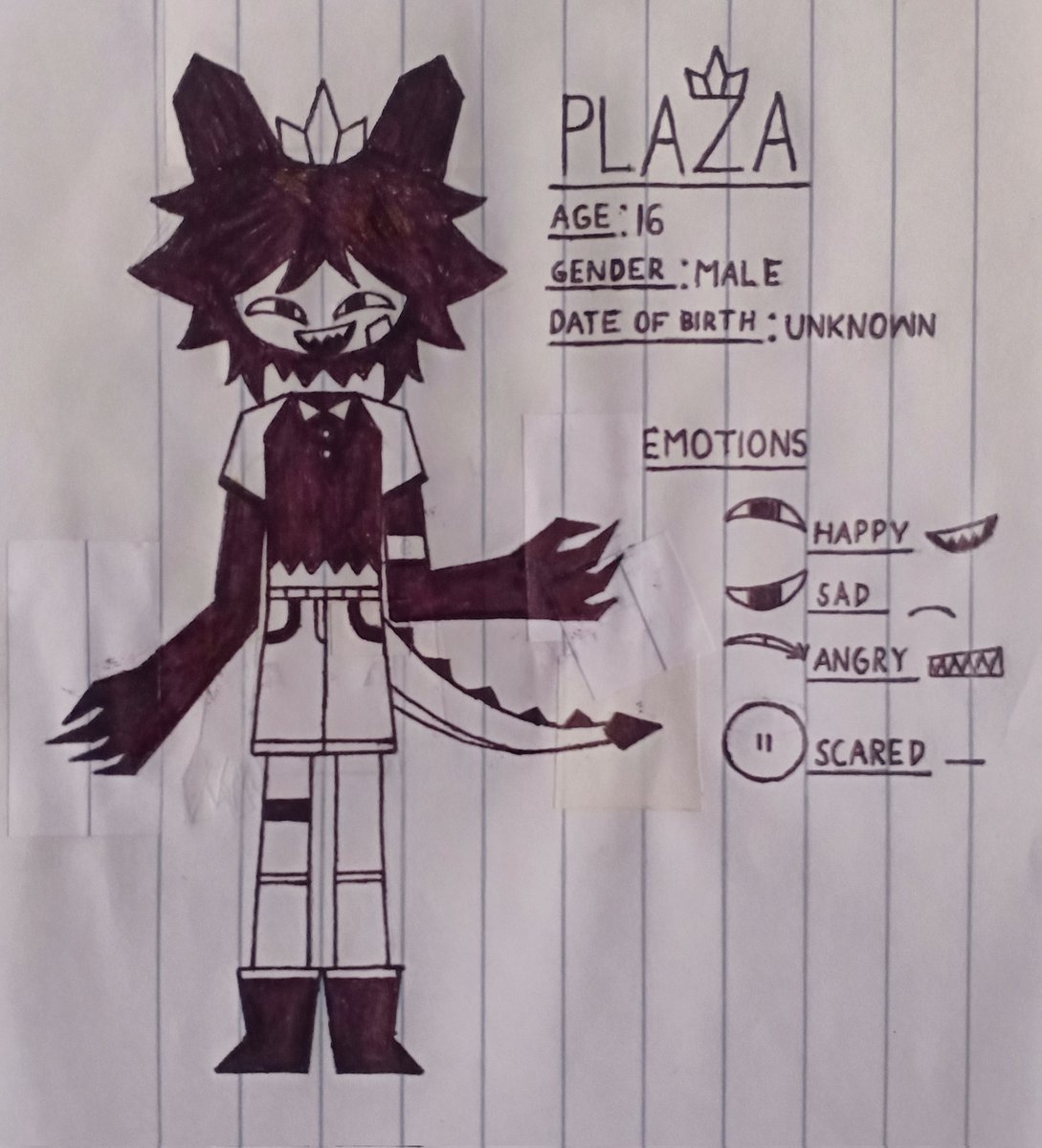 Introducing... KAIJU PLAZA!!

For: <a href="/inkydemon1997/">BENDYthe18 Productions</a> and <a href="/ValentinoW85678/">I m baldi</a>

#FPE #fpeOC #fundamentalpapereducation #fpedrawing #fpeMonarchAu