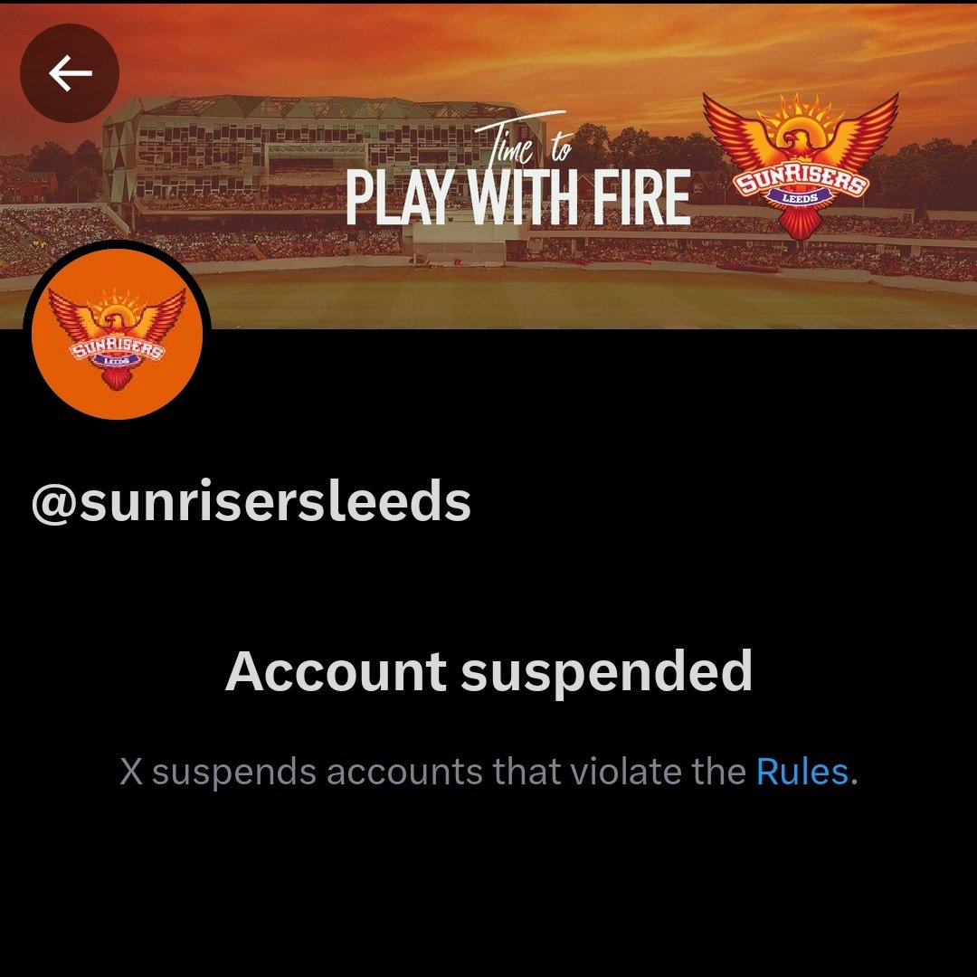 wosgnn's tweet image. Ye kya Hui..😭😭😭 #SRH #Suspended